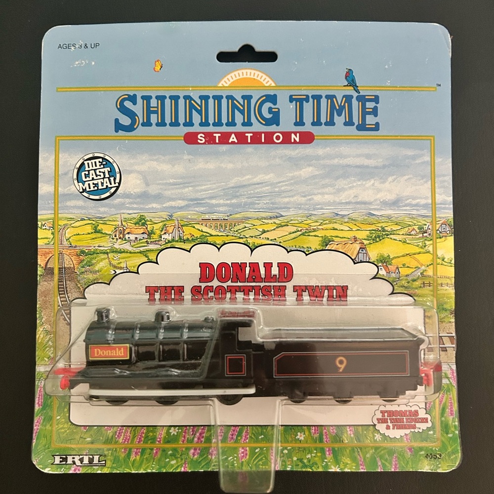 1992 Shining Time ERTL Thomas Train Scottish Twin Donald